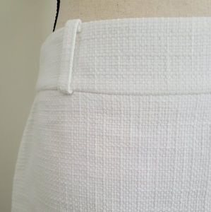 Kate Spade White A- line skirt, size 8